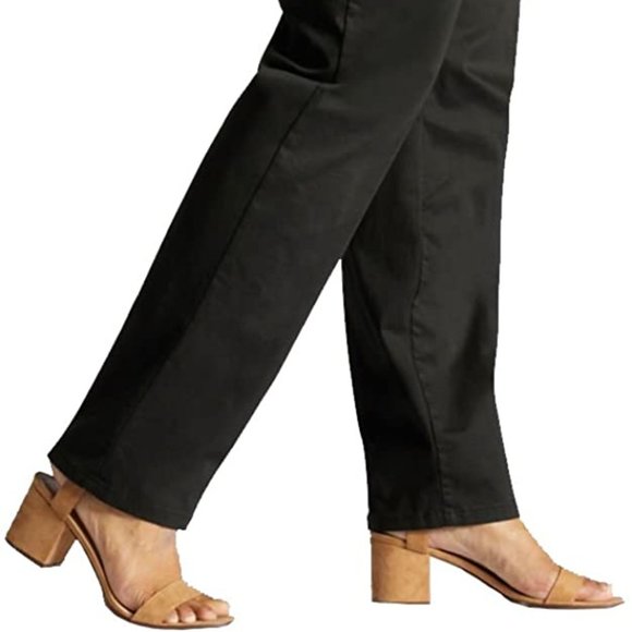 Women's Relaxed Fit All Day Straight Leg Pants - Picture 4 of 5